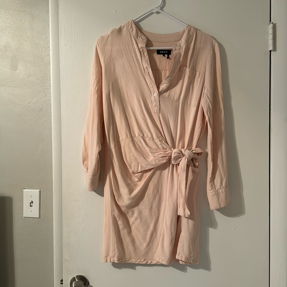 Dkny wrap dress small